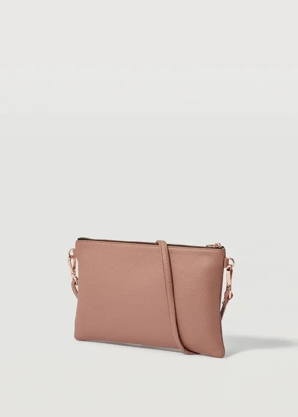 CHARLIE MIDDLETON Ballet Dual Zip Crossbody Bag - Gold