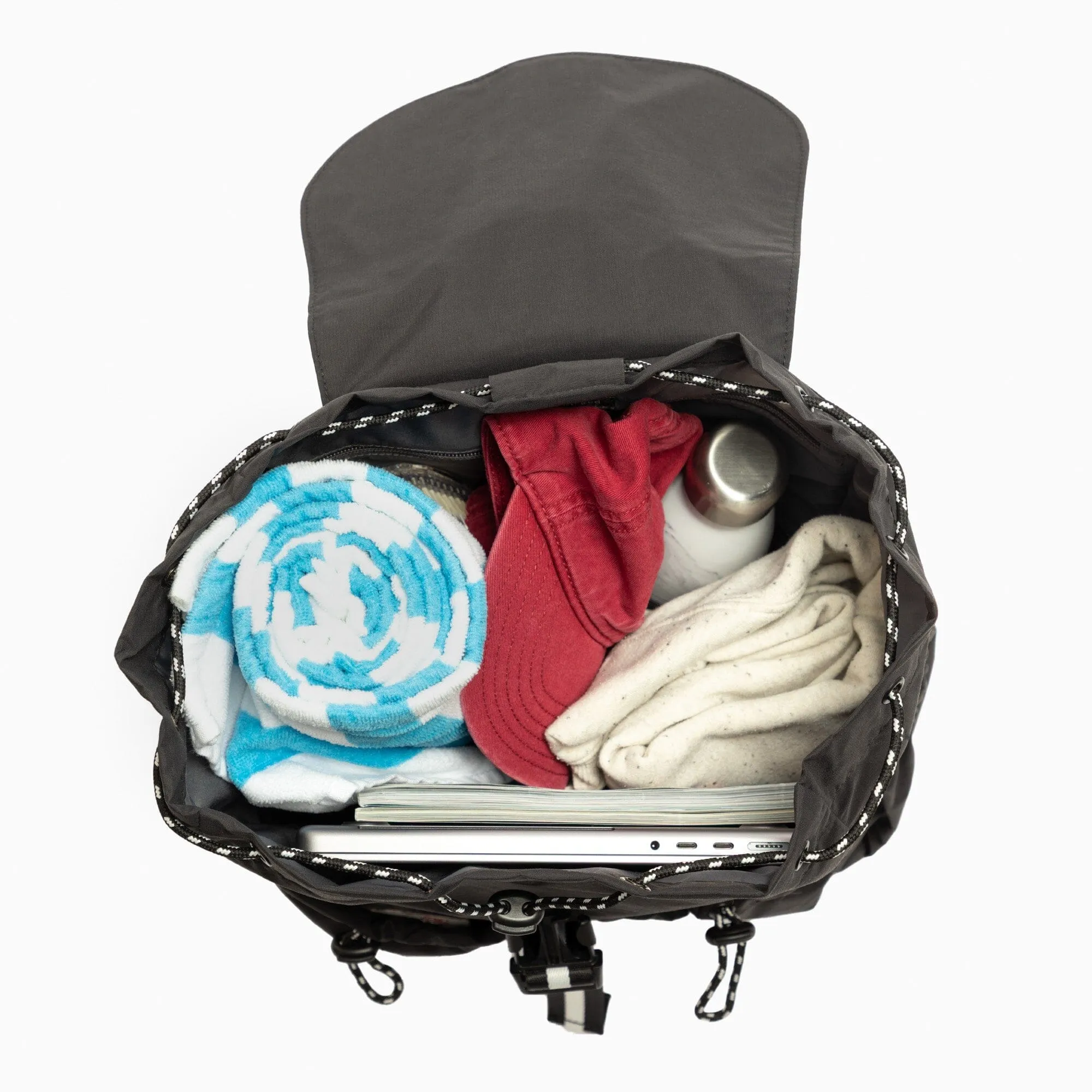 Cherry Motion Drawcord Backpack