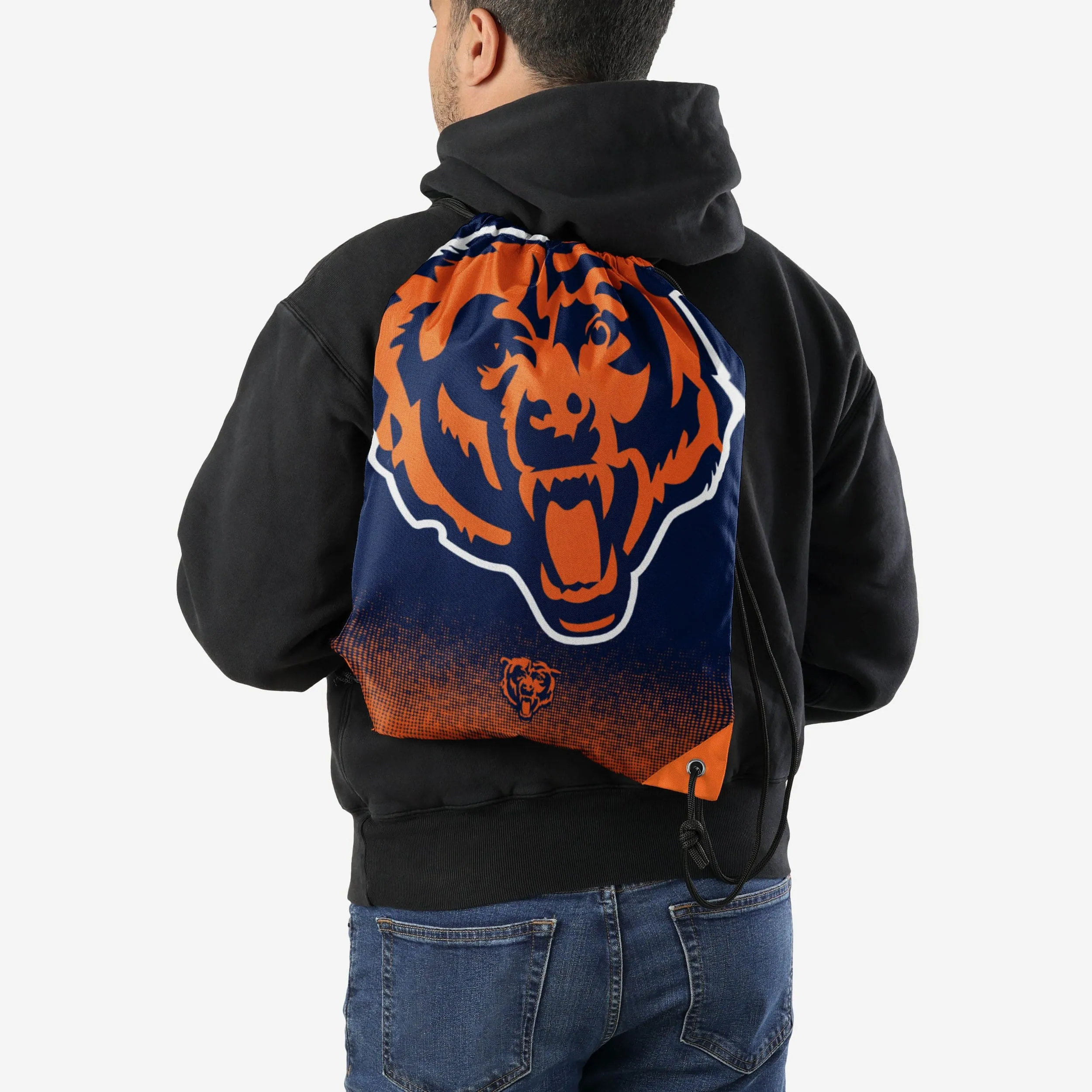 Chicago Bears Gradient Drawstring Backpack