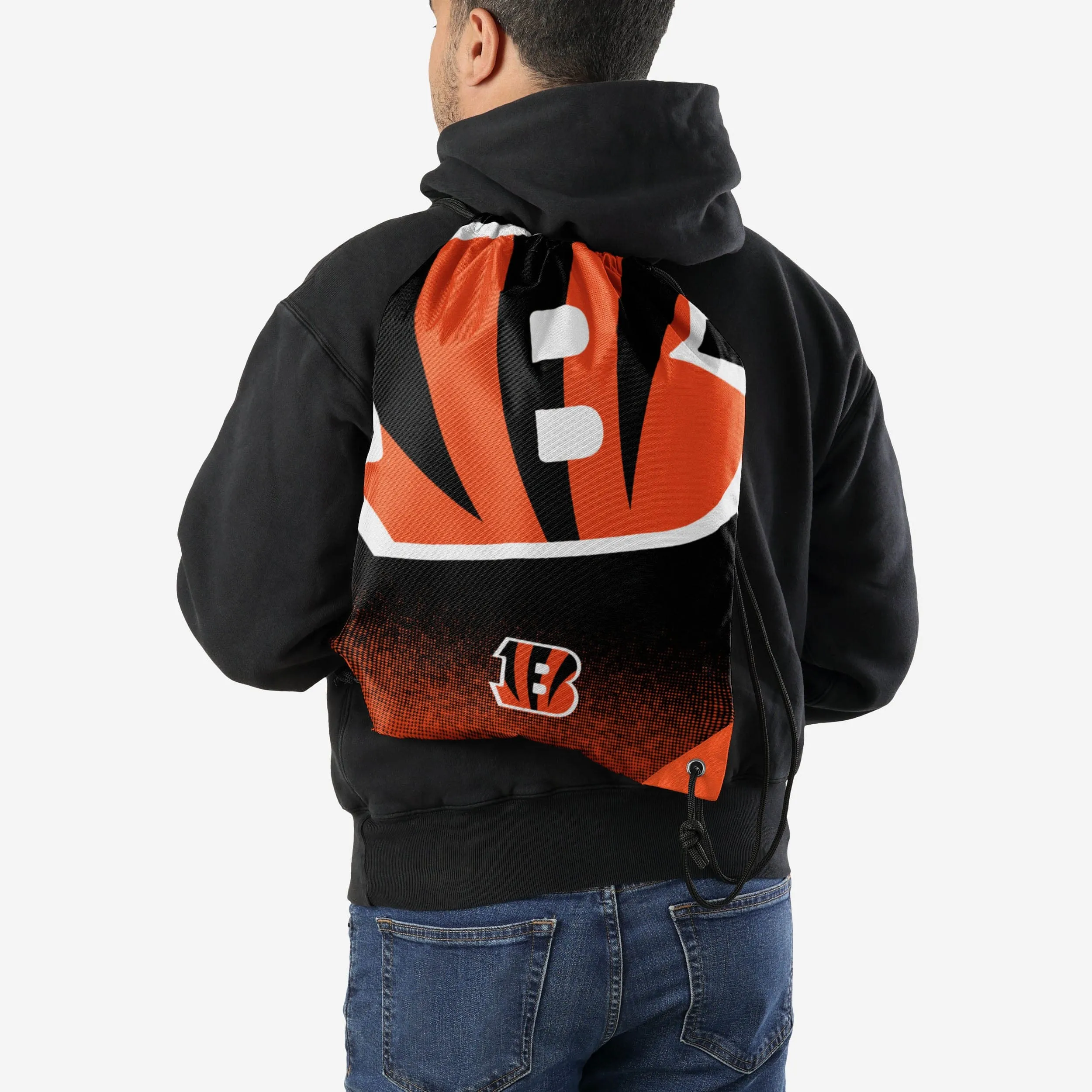 Cincinnati Bengals Gradient Drawstring Backpack