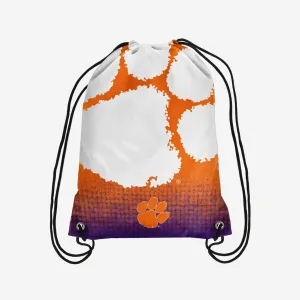 Clemson Tigers Gradient Drawstring Backpack