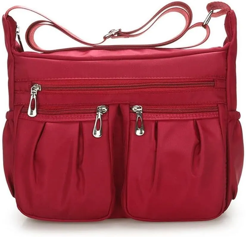 Crossbody Bag for Women Waterproof Shoulder Bag Nylon Casual Travel Purses and Handbags Lightweight Work Bag