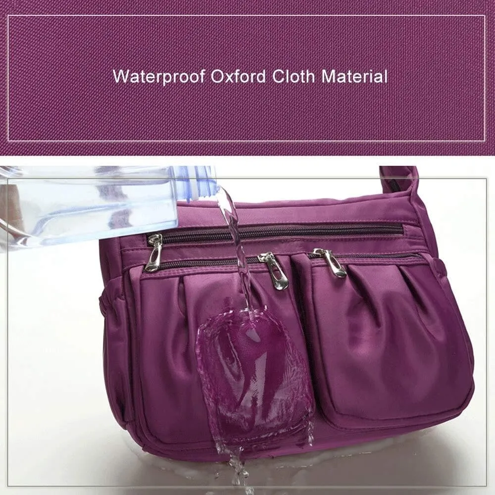Crossbody Bag for Women Waterproof Shoulder Bag Nylon Casual Travel Purses and Handbags Lightweight Work Bag
