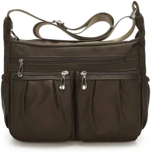 Crossbody Bag for Women Waterproof Shoulder Bag Nylon Casual Travel Purses and Handbags Lightweight Work Bag