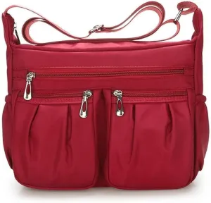 Crossbody Bag for Women Waterproof Shoulder Bag Nylon Casual Travel Purses and Handbags Lightweight Work Bag