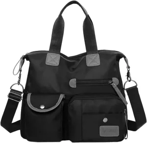 Crossbody Bags For Women Casual Nylon Purse Handbag Water Resistant Travel Bag Adjustable Strap Extra Pockets
