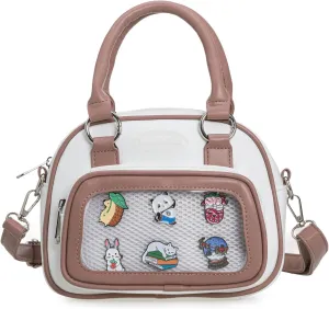 Cute Ita Bag Backpack Kawaii Pin Display Shoulder Purse Crossbody Bag
