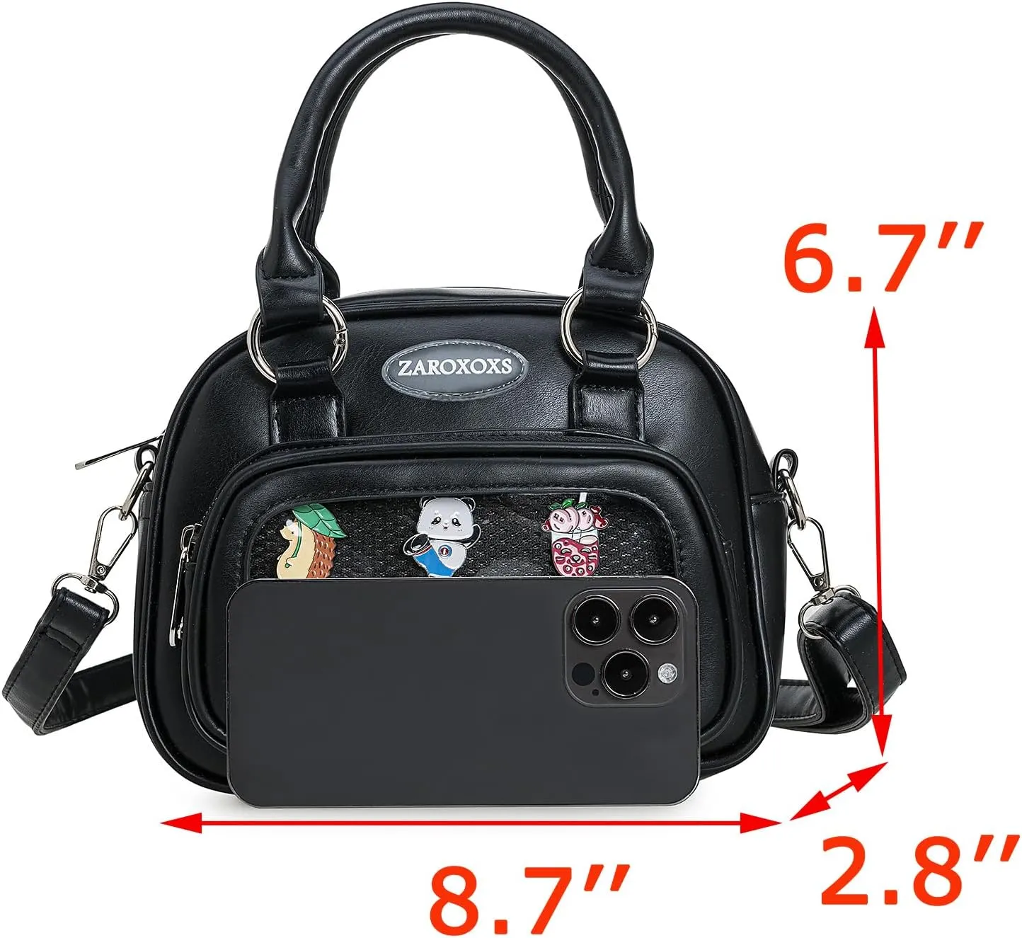 Cute Ita Bag Backpack Kawaii Pin Display Shoulder Purse Crossbody Bag