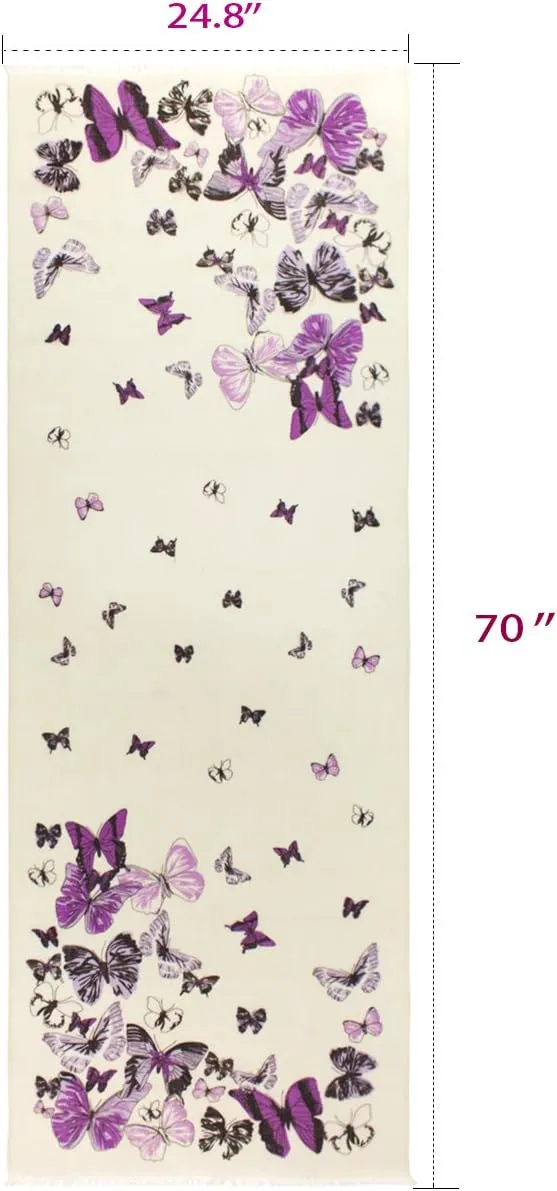 Dahlia Women's 100% wool Scarfs, Wraps, and Shawls, Ink Painting Flower Style