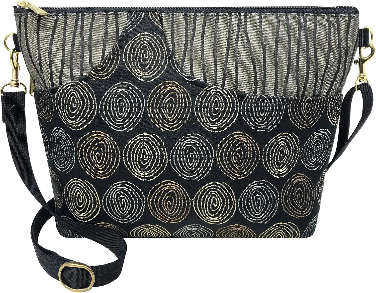 Danny K. Women's Tapestry Bag Shoulder Handbag, Large Zipper Purse Handmade in the USA