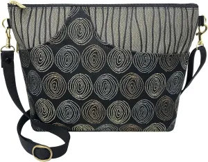 Danny K. Women's Tapestry Bag Shoulder Handbag, Large Zipper Purse Handmade in the USA