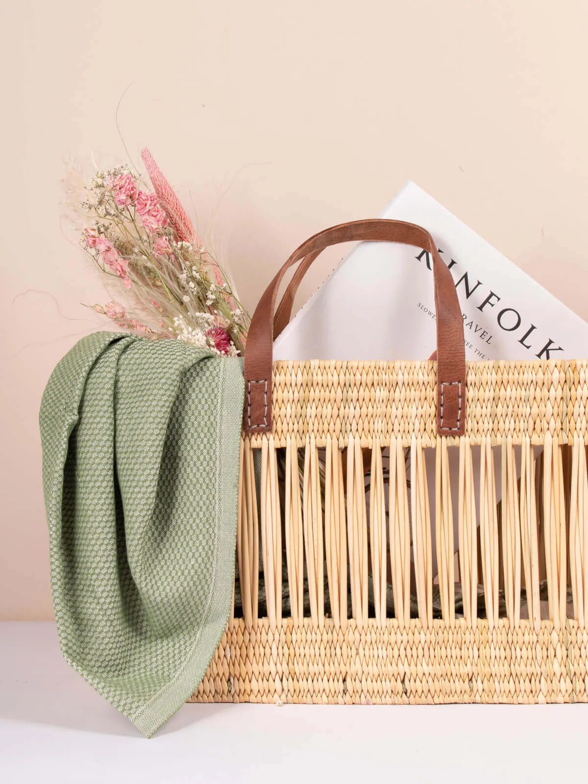 Decorative Reed Basket