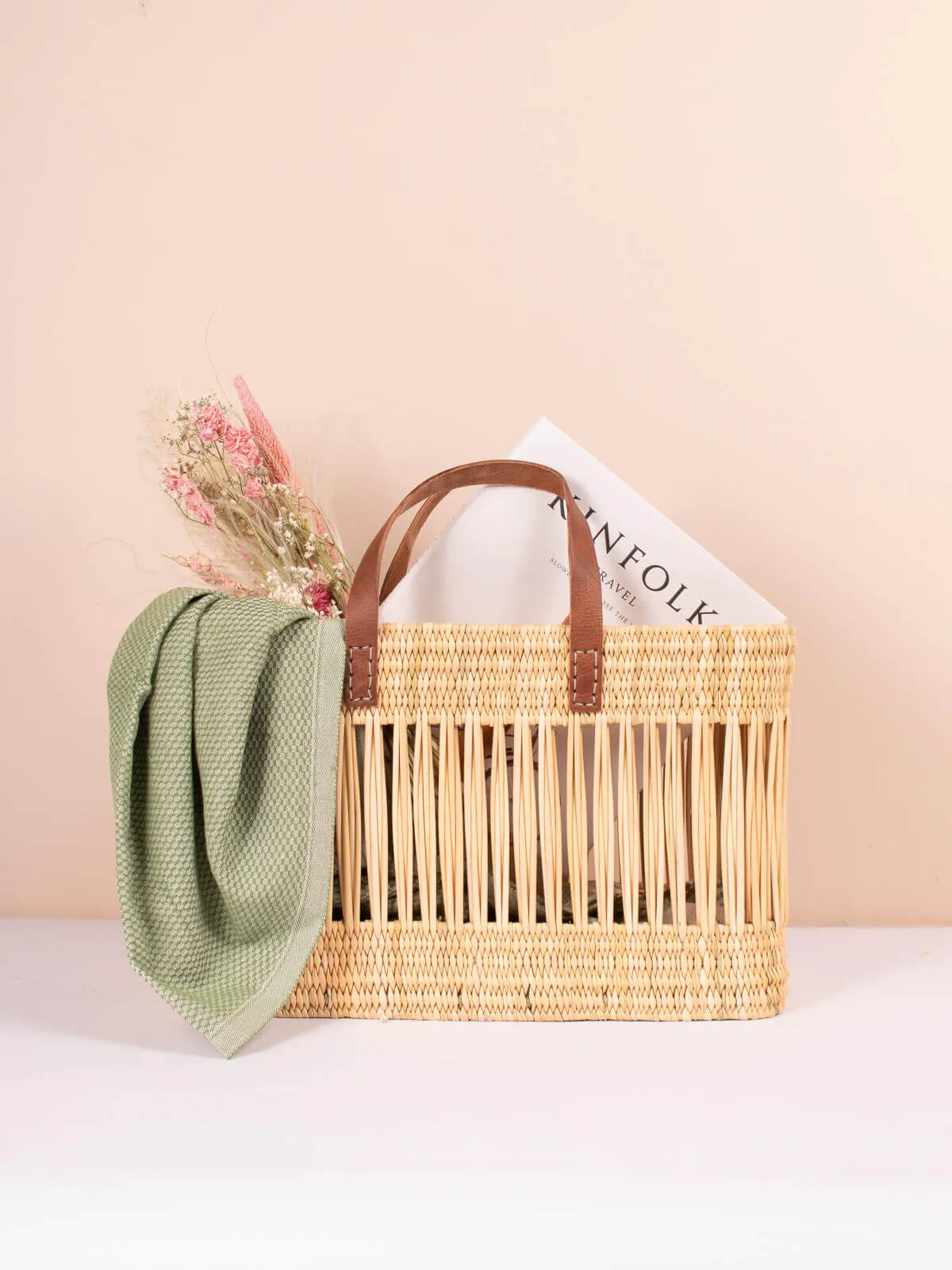 Decorative Reed Basket