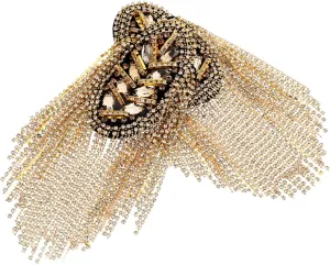 Diamond Covers Beads Tassel Cuff Shoulder Strap Pads Shoulder Pad Hook Fringe Sling Chain Shoulder Badge