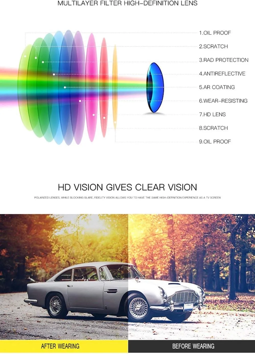 Dollger Square Sunglasses for Men Classic Oversized Sun Glasses Retro Semi Rimless Gold Alloy Frame UV400