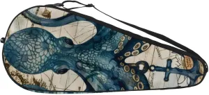 Durable Tennis Bag, Vintage Seamless Watercolor Lemon Pattern Lightweight Tennis Racket Bag for Men Women Teens