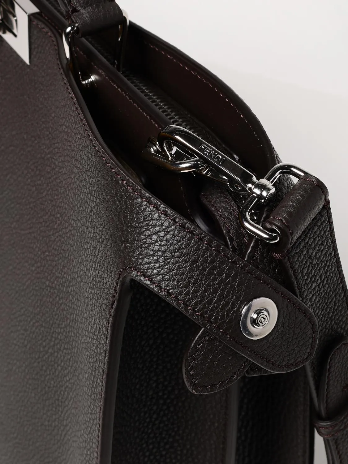 Fendi Shoulder Bag Men Brown