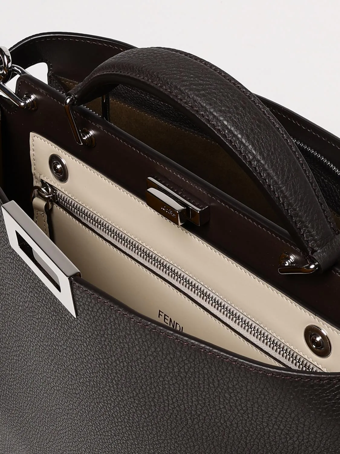Fendi Shoulder Bag Men Brown