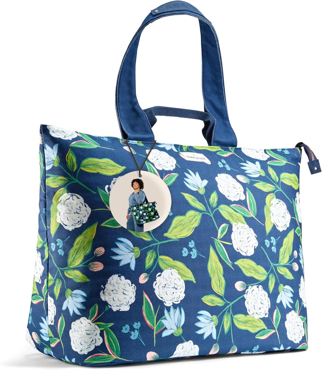 Fit & Fresh Large Beach Bag for Women - Extra Large Travel Tote With Pockets