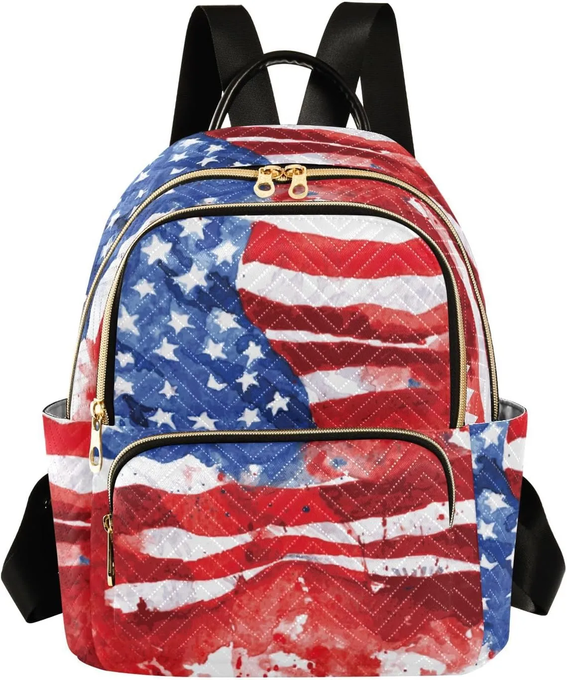Flag Of The United States Mini Backpack for Women, Travel Backpack Purse for Ladies Fashion Shoulder Bag Daypack Travel Bag