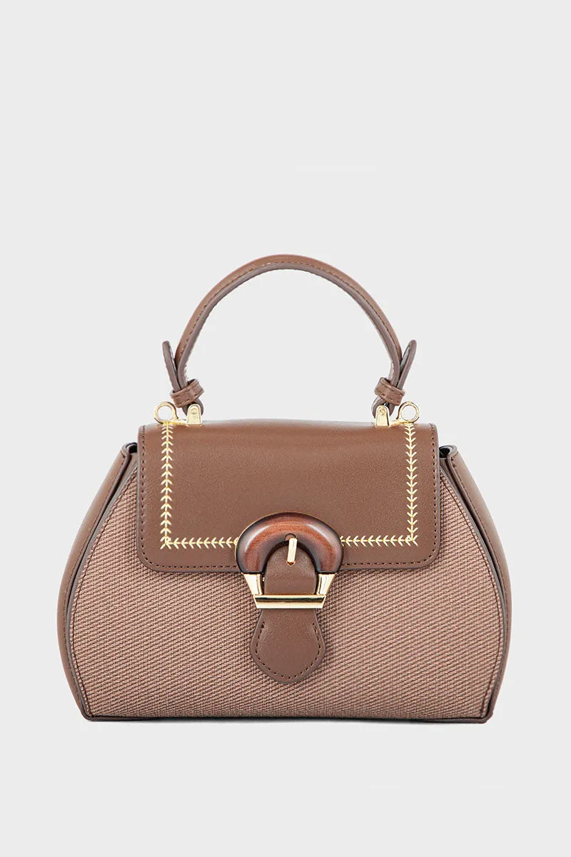 Flap Shoulder Bags BH0066-Maroon