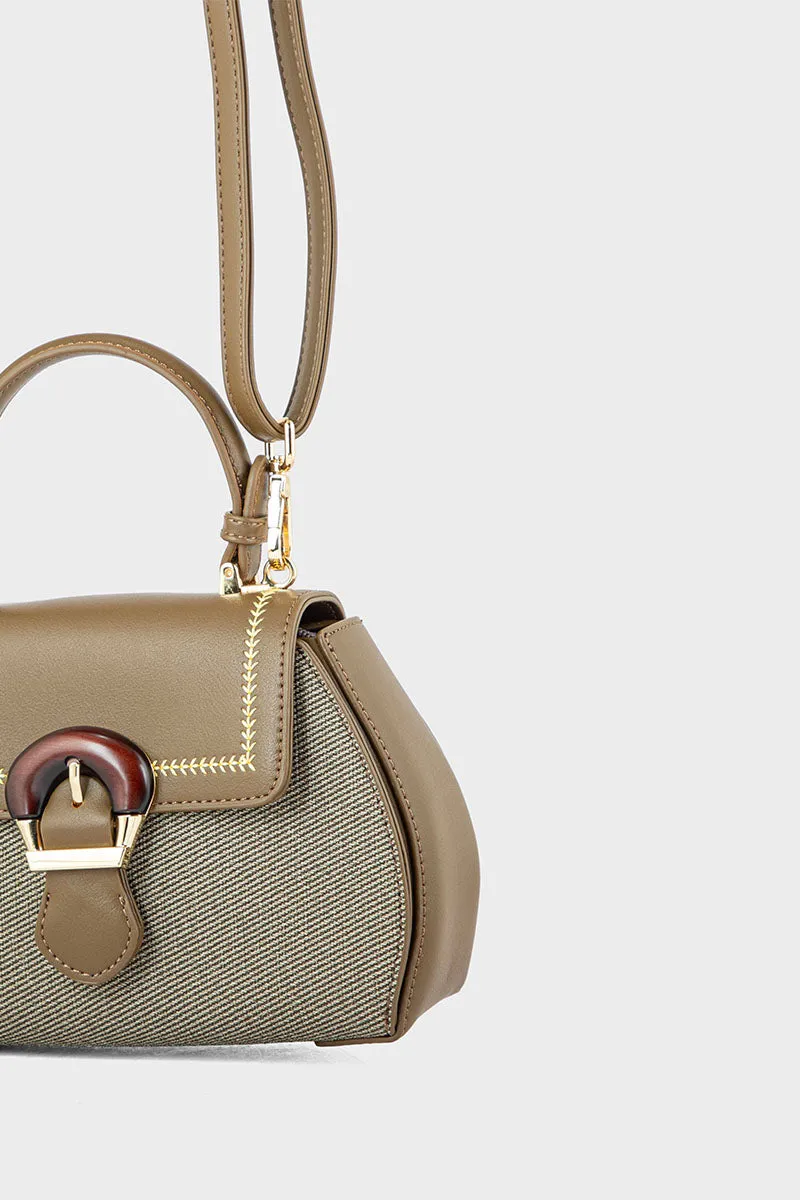Flap Shoulder Bags BH0066-Olive