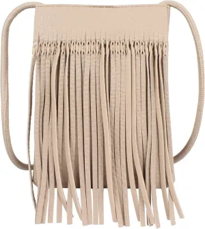 Fringe Crossbody Bag - Small Wallet Phone Bag Faux Soft Leather Shoulder Purse Satchel Sling