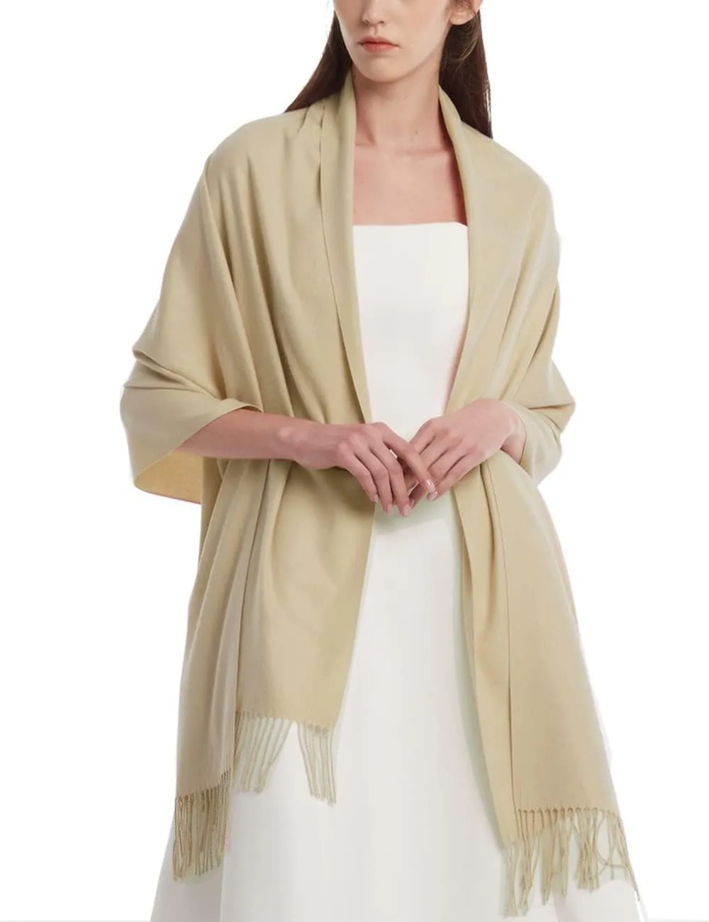 FURTALK Pashmina Shawl Wraps Cashmere Feel Blanket Scarves Fashion Scarf for Women Evening Wedding Bridesmaid Gifts