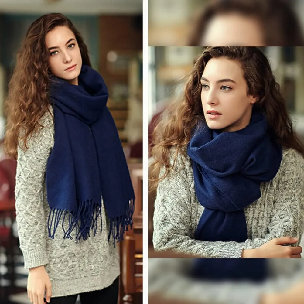 FURTALK Pashmina Shawl Wraps Cashmere Feel Blanket Scarves Fashion Scarf for Women Evening Wedding Bridesmaid Gifts