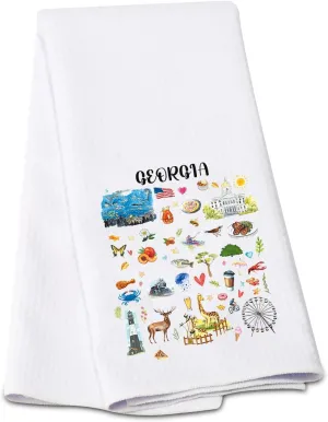 G2TUP Georgia State Souvenirs Travel Tote Bag - Perfect for Georgia Tourism and Vacation Gifts