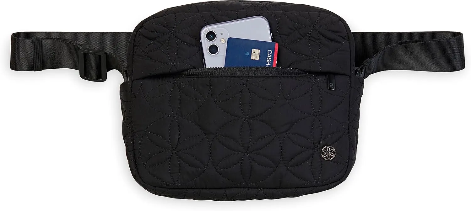 Gaiam Quilted Crossbody Bag