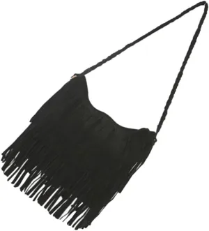 GALPADA European and American wallet small wallet Messenger tassel fanny pack messenger bag Lady bags summer frosted Popularity Fringed bag Miss Fashion Shoulder Bags vintage polyester