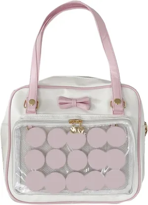 Generic Messenger Bag JK Uniform Handbag Crossbody Bag Shoulder Bag for Teen Girl Casual Tote Fashion School Book Bag, D, 11.02x2.76x11.02in