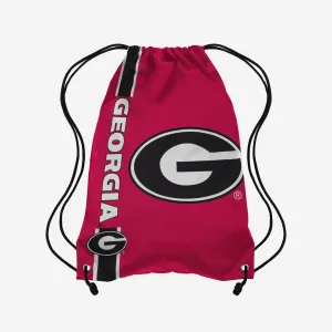 Georgia Bulldogs Big Logo Drawstring Backpack