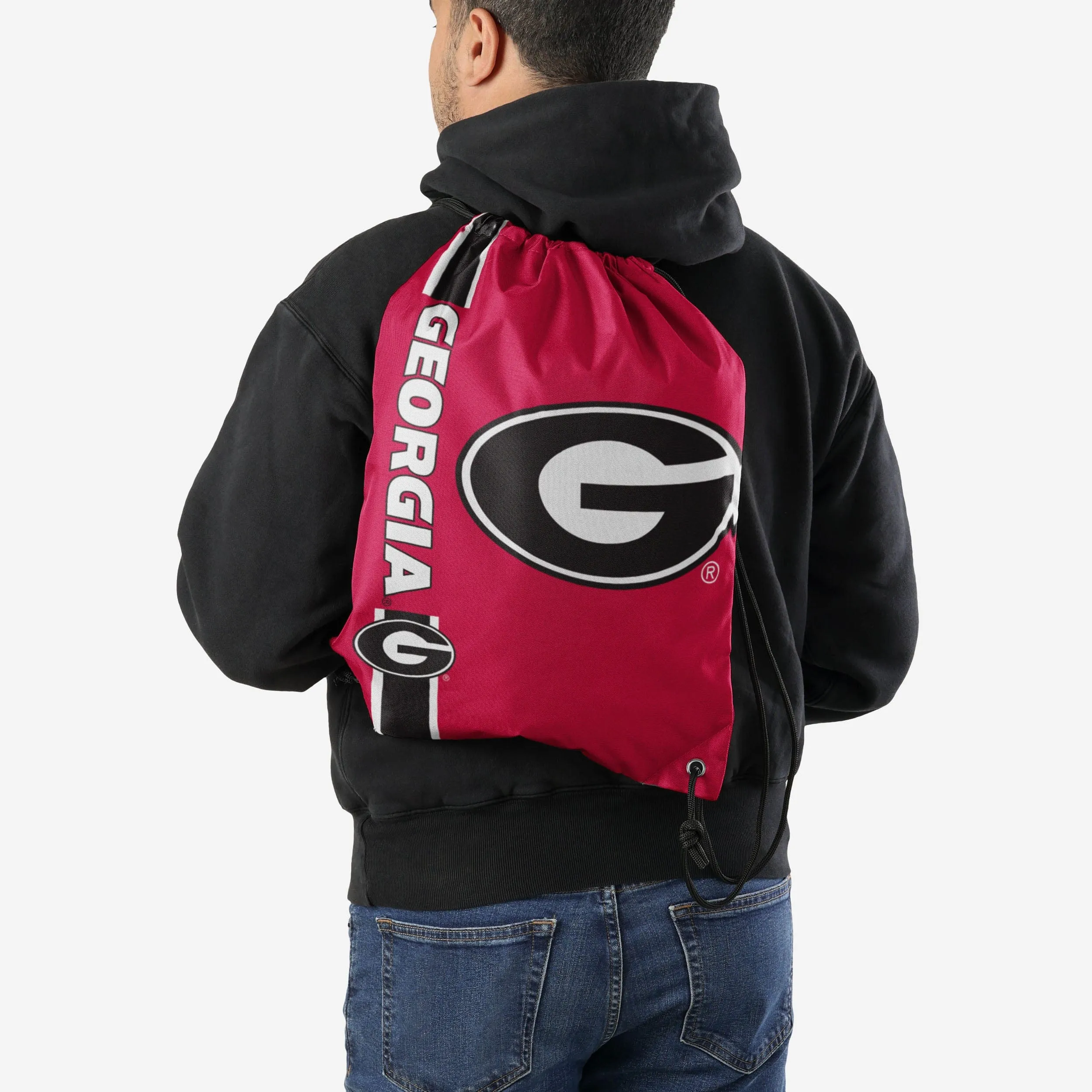 Georgia Bulldogs Big Logo Drawstring Backpack