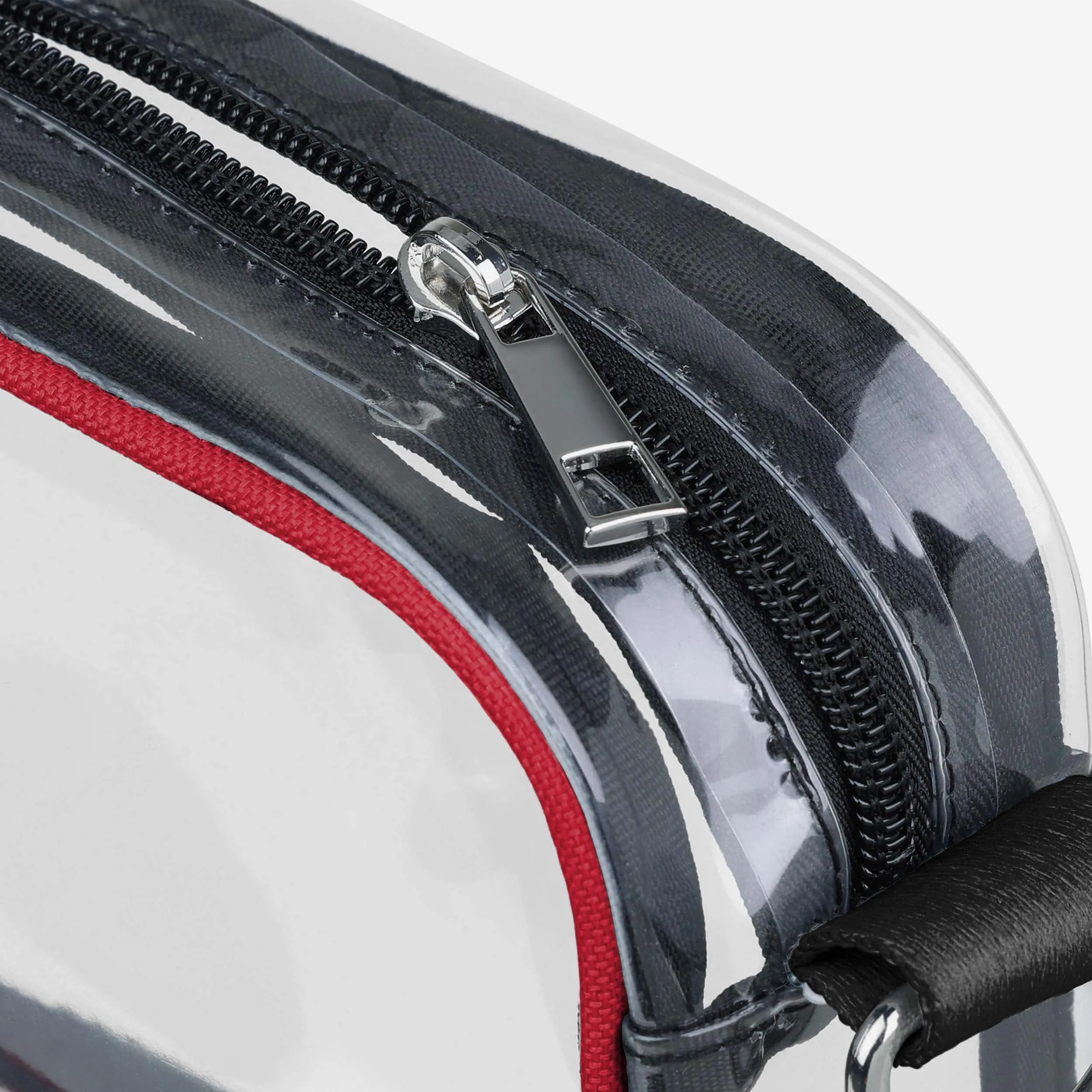 Georgia Bulldogs Team Stripe Clear Crossbody Bag