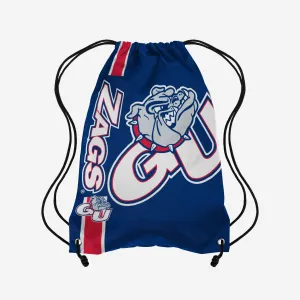 Gonzaga Bulldogs Big Logo Drawstring Backpack