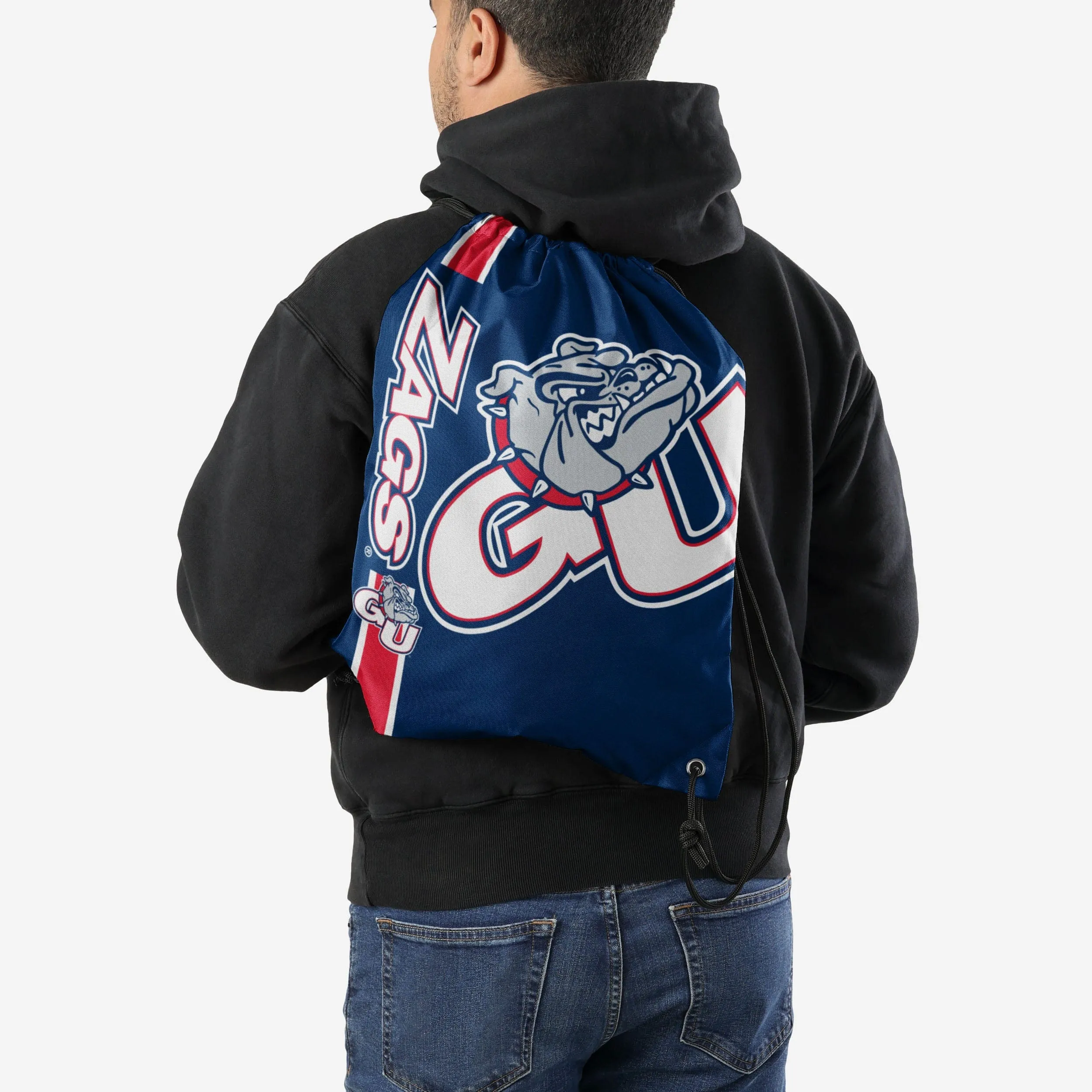 Gonzaga Bulldogs Big Logo Drawstring Backpack
