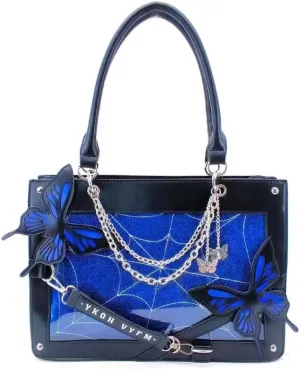 Gothic Emo Bag Grunge Purse Y2k Shoulder Bag Butterfly Sling Bag Spider Bag Pu Leather Lolita Crossbody Bag for Women