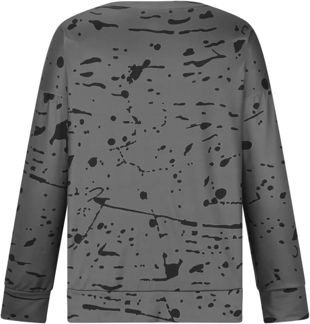 Graphic Tees for Women Vintage Fashion Long Sleeve Crewneck Sweatshirts Causal Fashion Blouse Loose Fall Pullover
