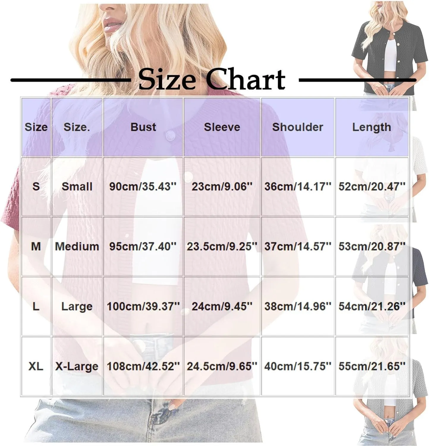 HGps8w Women's Knitted Hollow Cardigans, Half Sleeve Loose Fit Casual Lightweight Beach Coverups Open Front Tunic Shirts