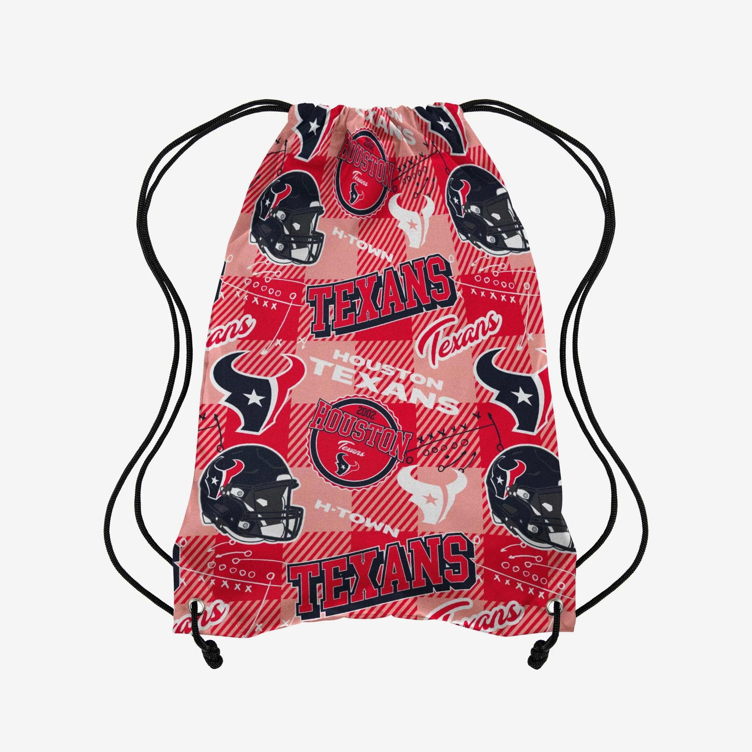 Houston Texans Thematic Repeat Print Drawstring Backpack
