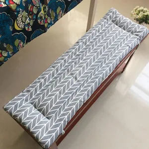 Indoor/Outdoor Bench Cushion Cotton Garden Furniture Loveseat Cushion,Long Thick Soft Sofa Swing Chair Cushion Pad,Patio Garden Deck Backrest Fresco Settee Seat Cushion