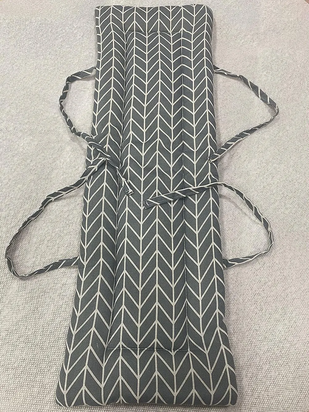 Indoor/Outdoor Bench Cushion Cotton Garden Furniture Loveseat Cushion,Long Thick Soft Sofa Swing Chair Cushion Pad,Patio Garden Deck Backrest Fresco Settee Seat Cushion