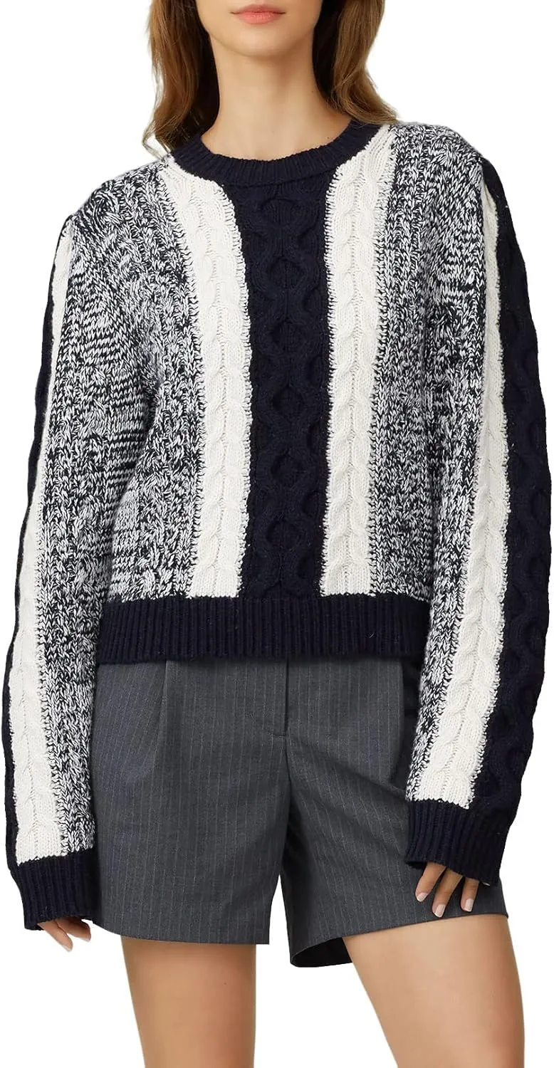 Jason Wu Rent The Runway Pre-Loved Colorblock Wool Sweater