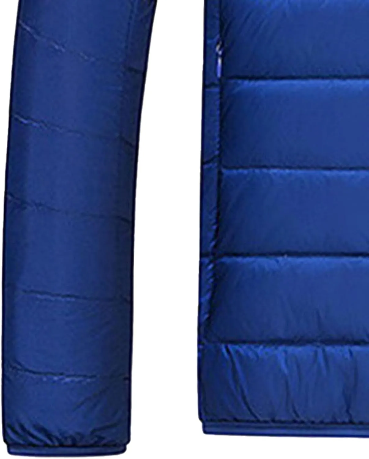 JEsilunmaMY Men's Thermal Sport Cropped Down Jacket Stand Collar Lightweight Packable Puffer Jacket Casual Warm Winter Coats