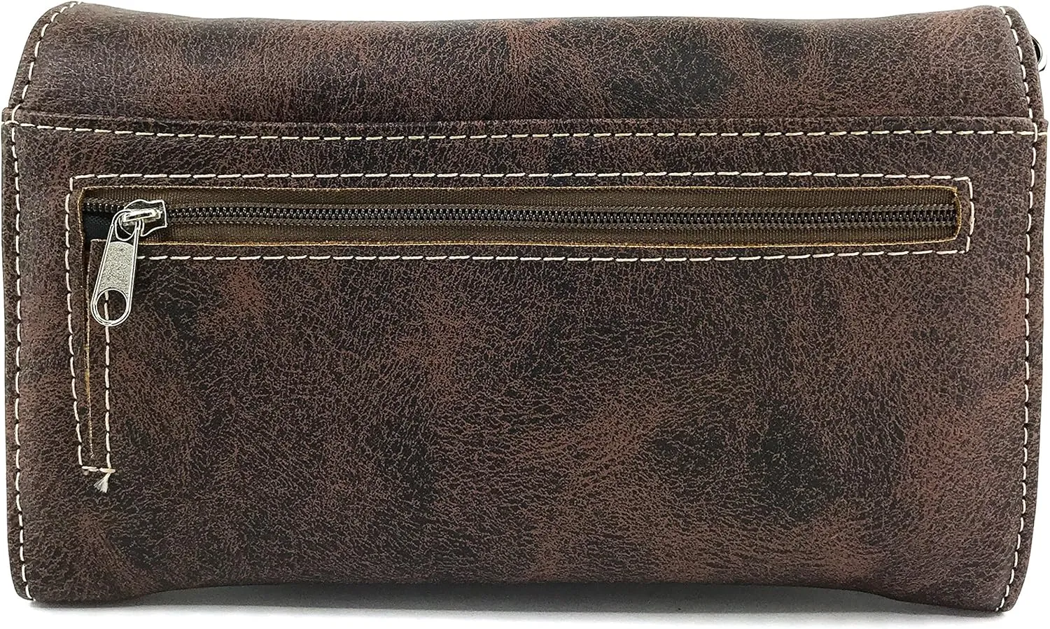 Justin West Autumn Fringe Cut Concho Rhinestone Concealed Carry Handbag Purse Matching Wallet