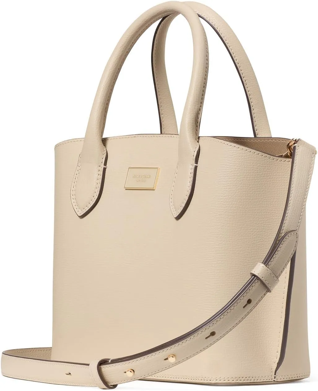 kate spade new york Suite Crossgrain Leather Crossbody Tote