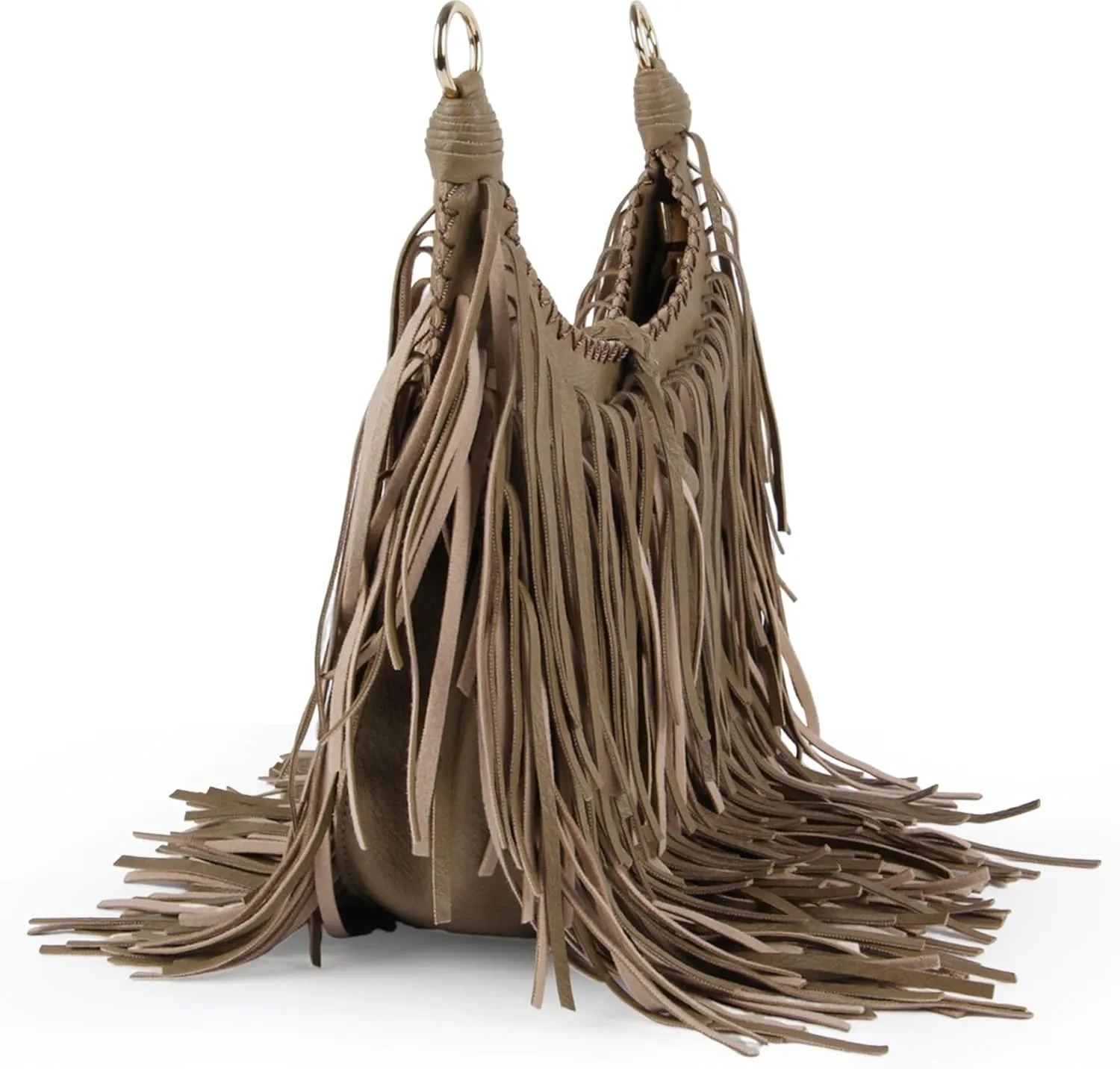 Lanpet Women Fringe Tassel Cross Body Bag Leisure Shoulder Bag