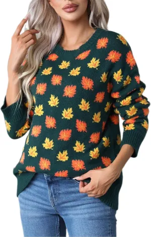 Lastesso Sweaters for Women Cute Chunky Knit Sweater Casual Crewneck Long Sleeve Fall Winter Fashion Vacation Clothes